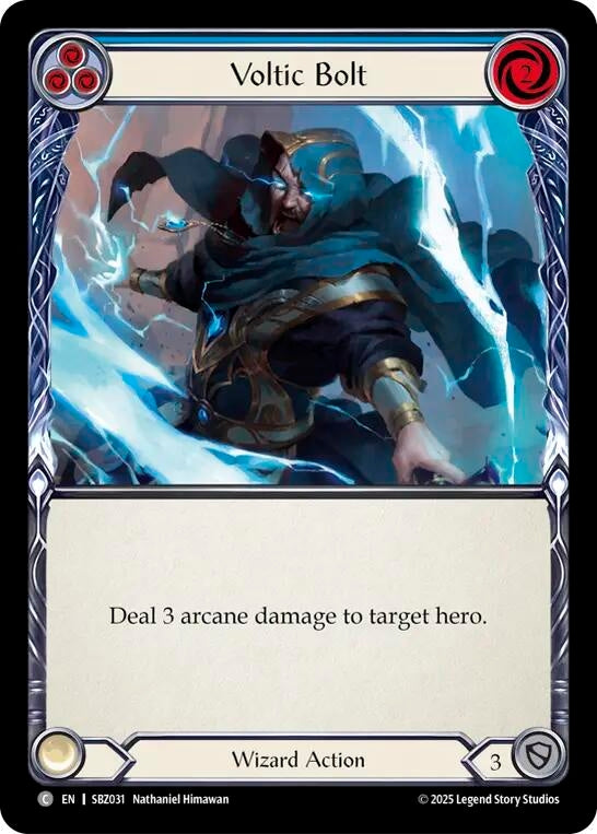 Image for Voltic Bolt (Blue) (SBZ031) - Flesh and Blood TCG