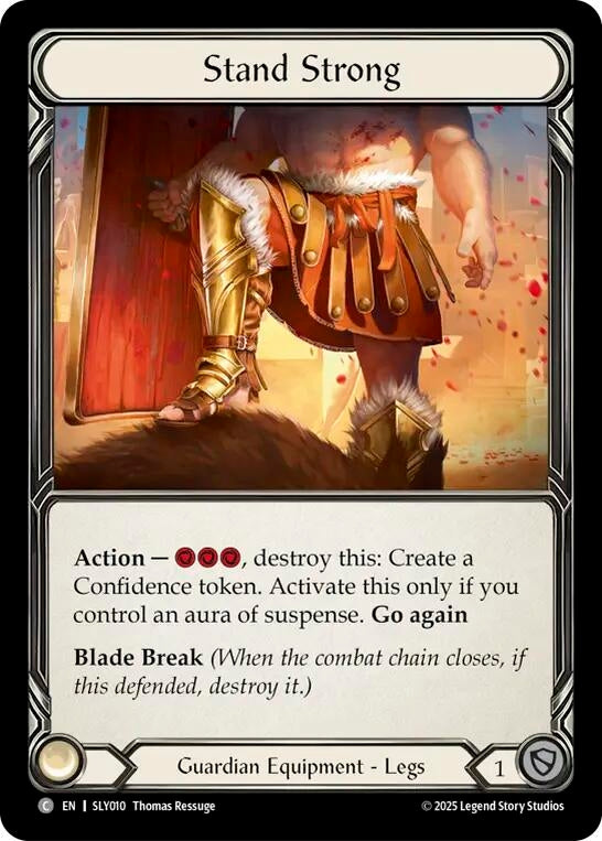 Image for Stand Strong (SLY010) - Flesh and Blood TCG