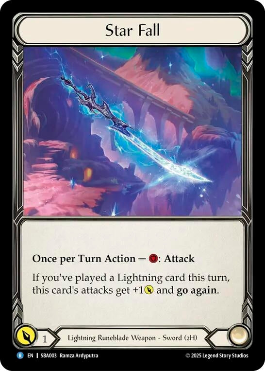 Image for Star Fall (SBA003) - Flesh and Blood TCG