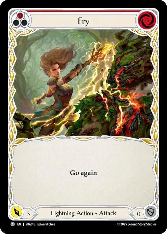 Image for Fry (Red) (SBA013) - Flesh and Blood TCG