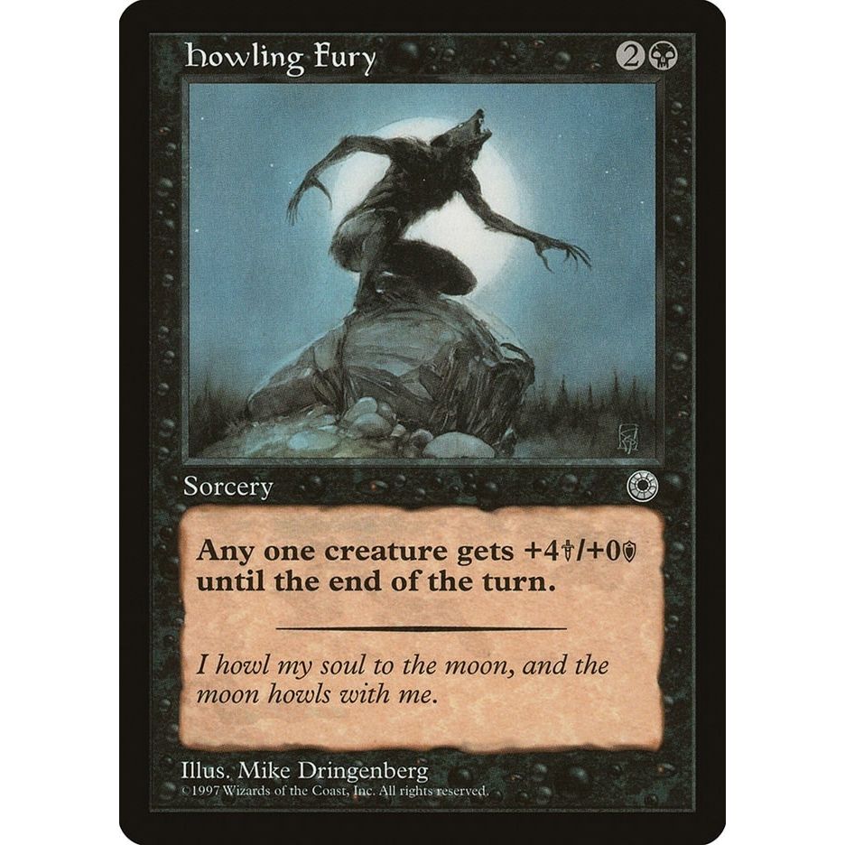 Image for Howling Fury (POR) - Magic: The Gathering