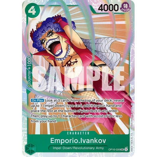 Image for Emporio.Ivankov (026) (OP16-026) (OP16) - One Piece Card Game
