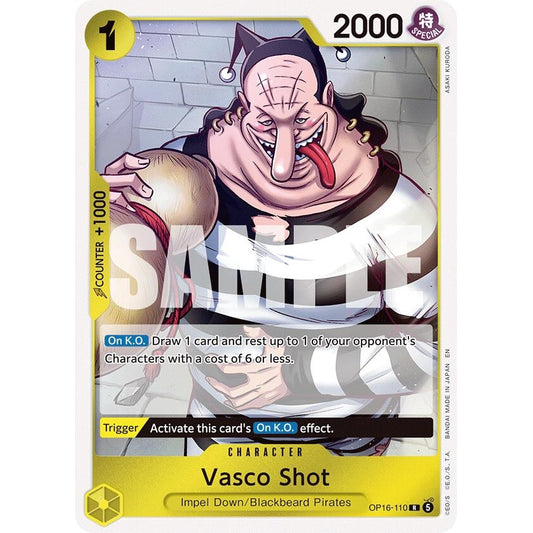 Image for Vasco Shot (OP16-110) (OP16) - One Piece Card Game