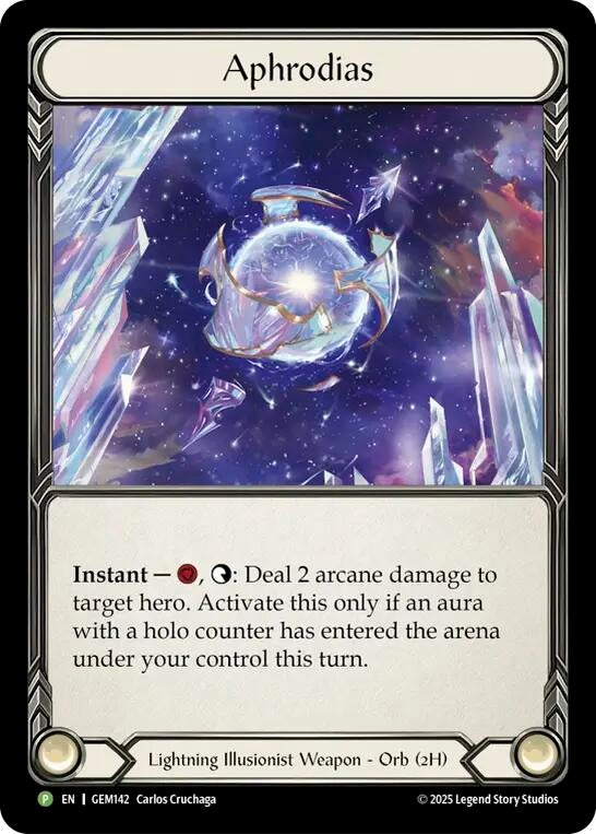 Image for Aphrodias (GEM142) (GEM) - Flesh and Blood TCG