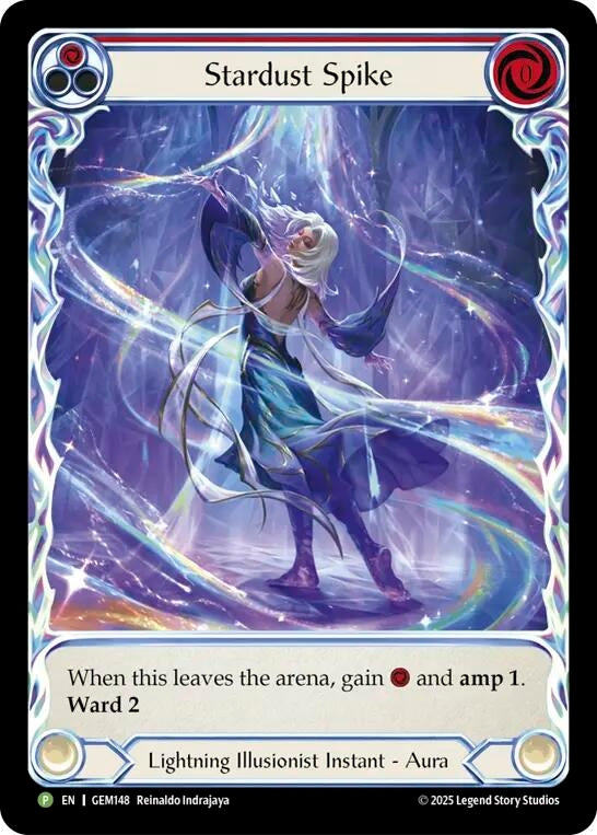 Image for Stardust Spike (Red) (GEM148) (GEM) - Flesh and Blood TCG