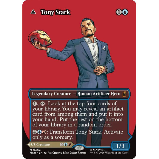 Tony Stark (Borderless) (0363) (363) (MSH)