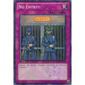 Image for No Entry!! (Mosaic Rare) (BP02-EN190) (BP02) - YuGiOh