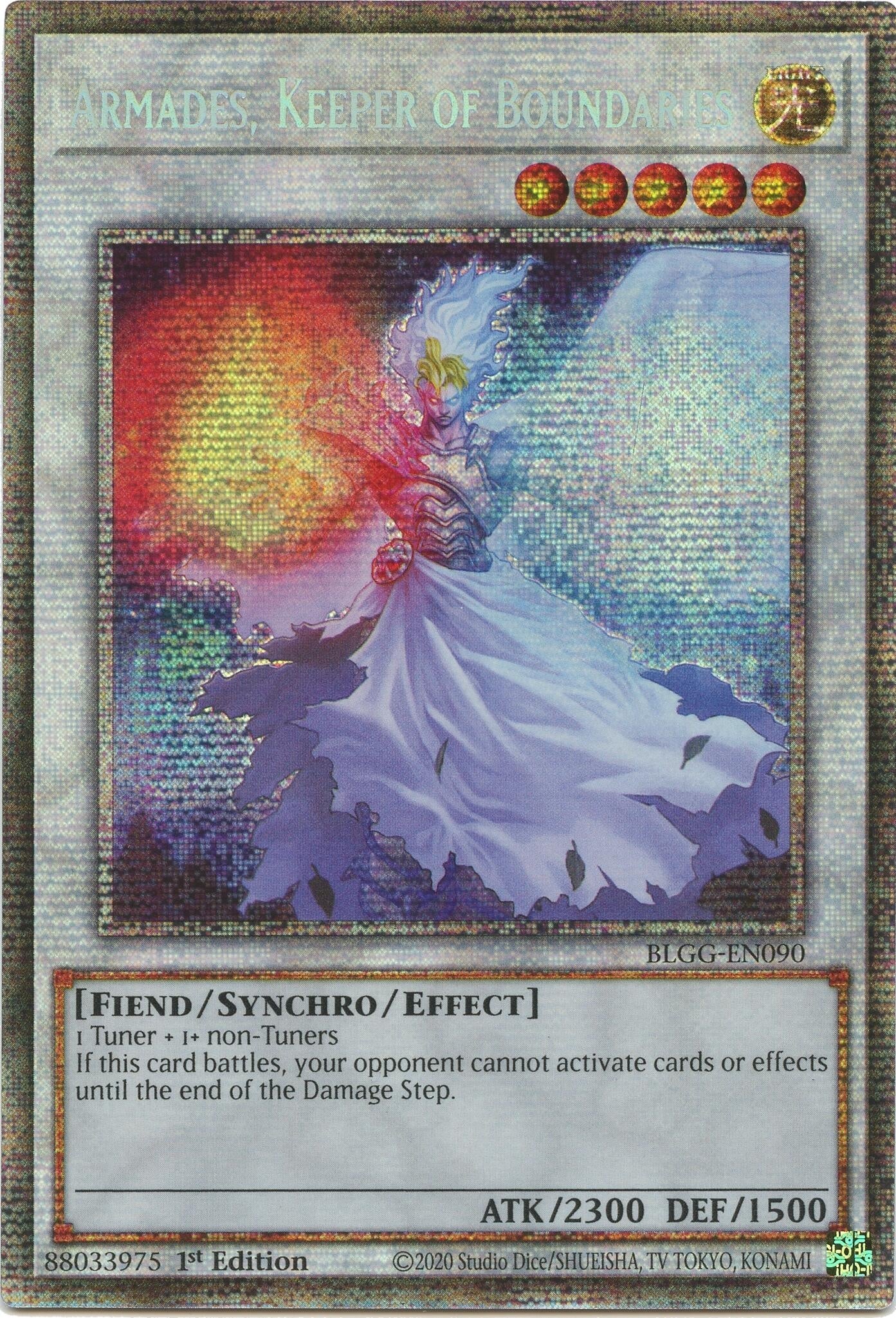 Image for Armades, Keeper of Boundaries (Starlight Rare) (BLGG) - YuGiOh