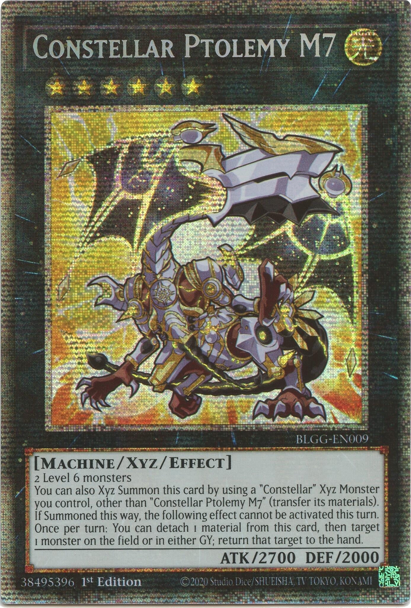 Image for Constellar Ptolemy M7 (Starlight Rare) (BLGG) - YuGiOh