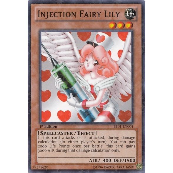 Image for Injection Fairy Lily (Starfoil) (BP01-EN004) (BP01) - YuGiOh