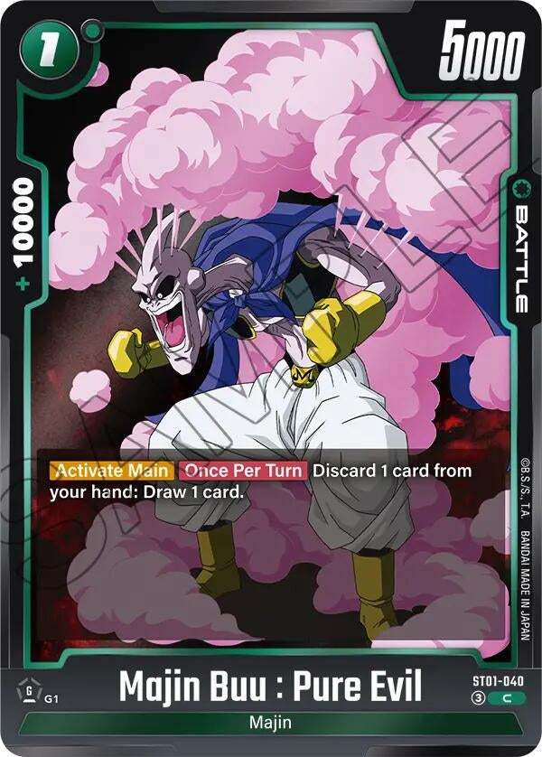 Image for Majin Buu : Pure Evil - ST01-040 (ST01-040) (ST01) - Dragon Ball Super: Fusion World
