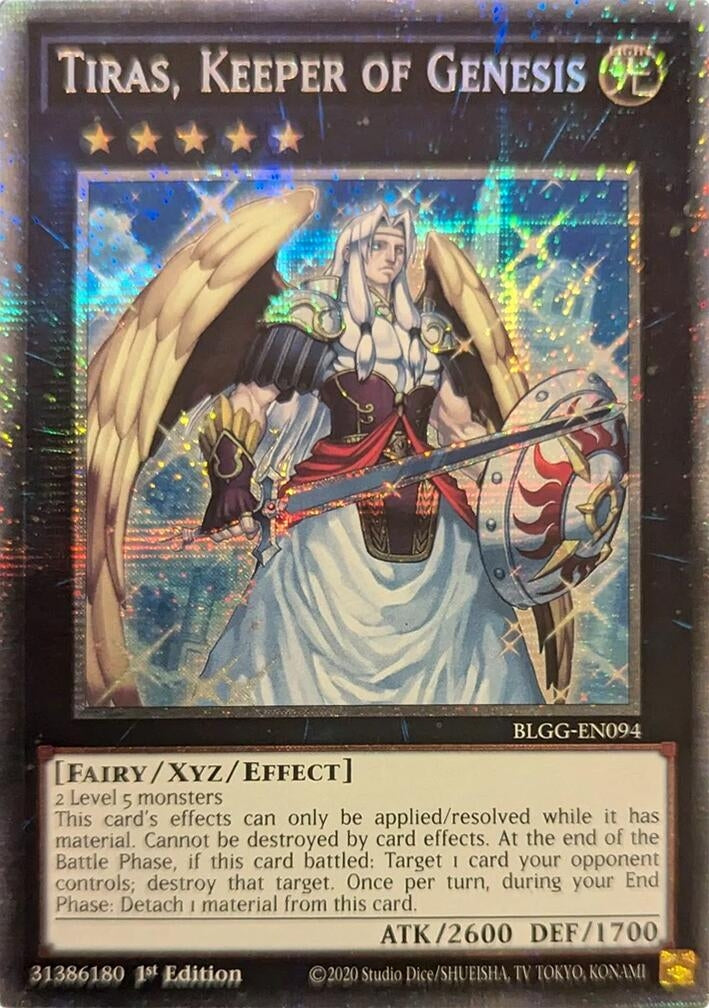 Image for Tiras, Keeper of Genesis (Starlight Rare) (BLGG-EN094) (BLGG) - YuGiOh
