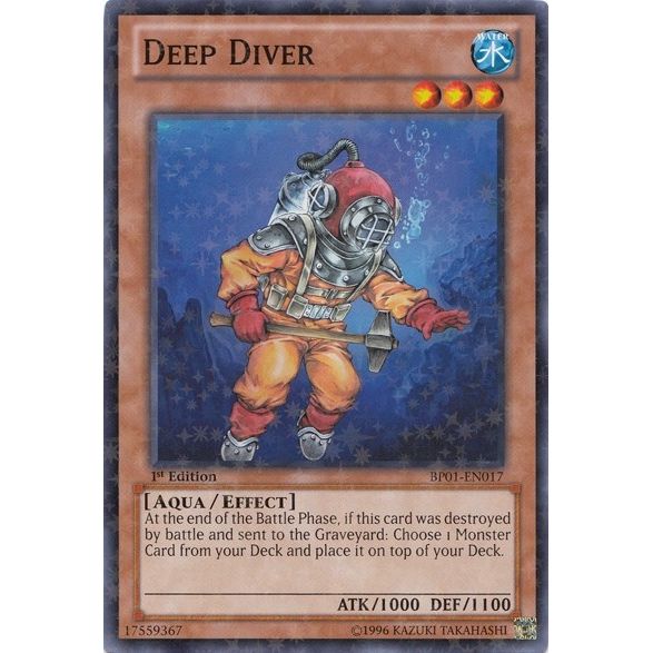 Image for Deep Diver (Starfoil) (BP01-EN017) (BP01) - YuGiOh