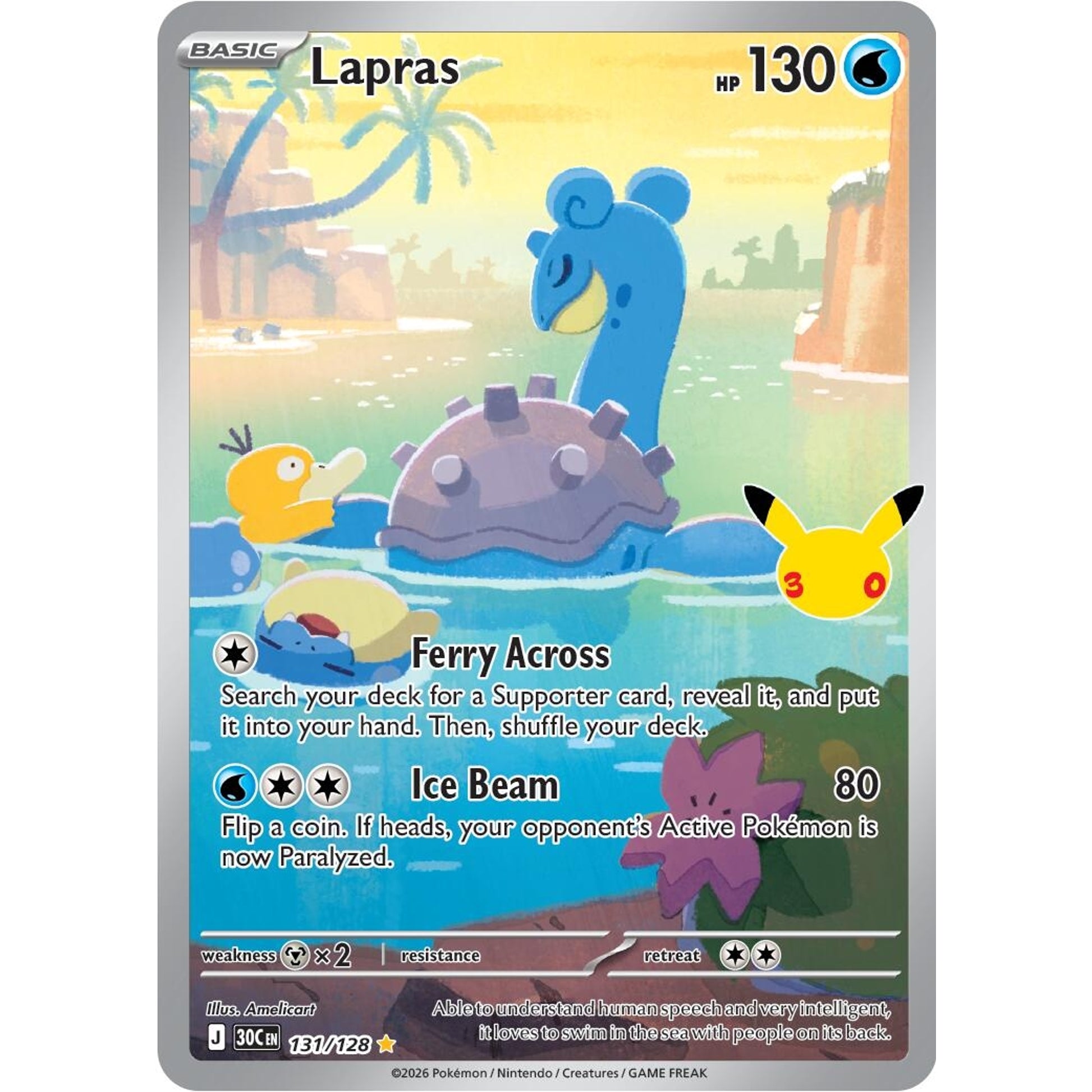 Image for Lapras (131/128) (30C) - Pokemon