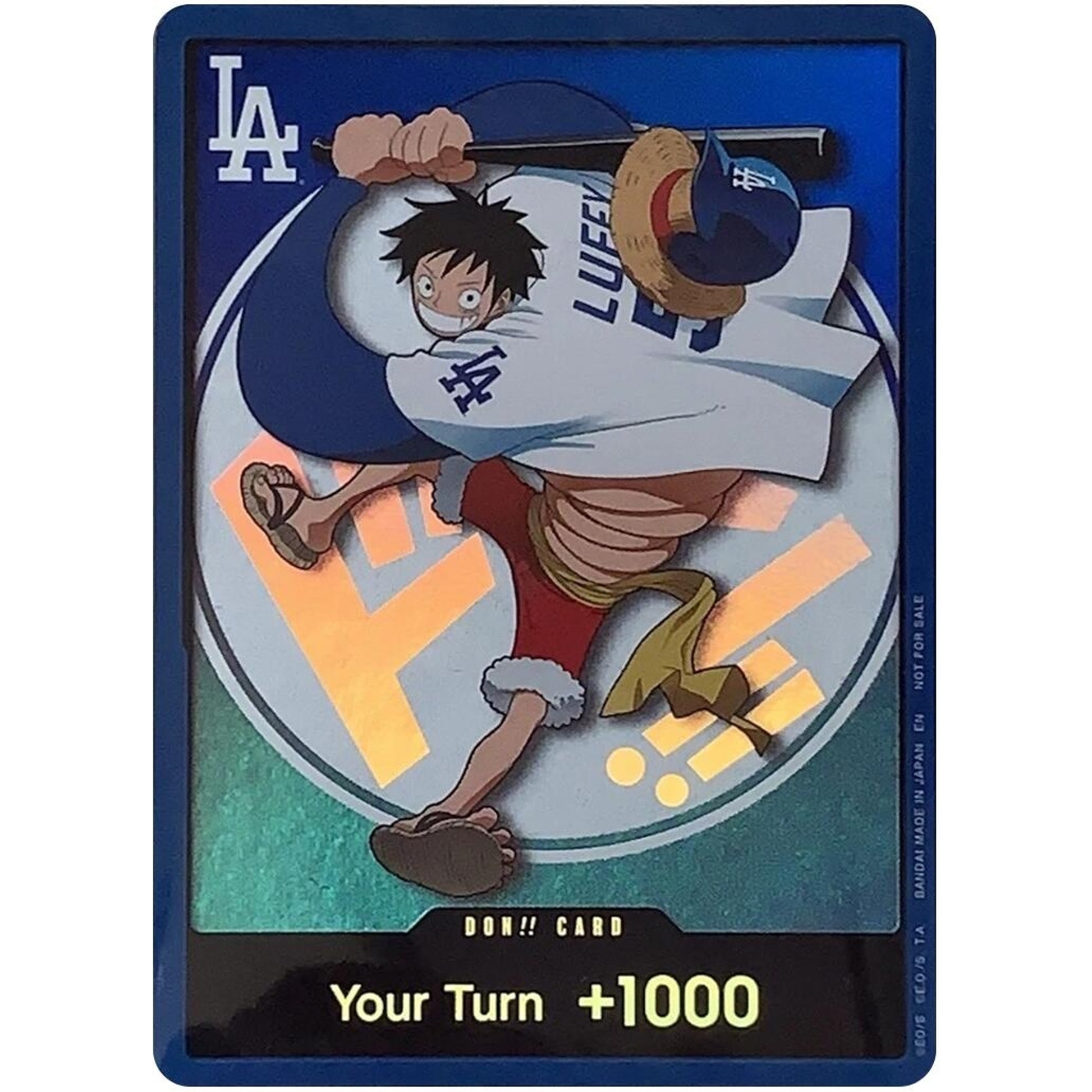 Image for DON!! Card (LA Dodgers 2026 Promo) (OP-PR) - One Piece Card Game