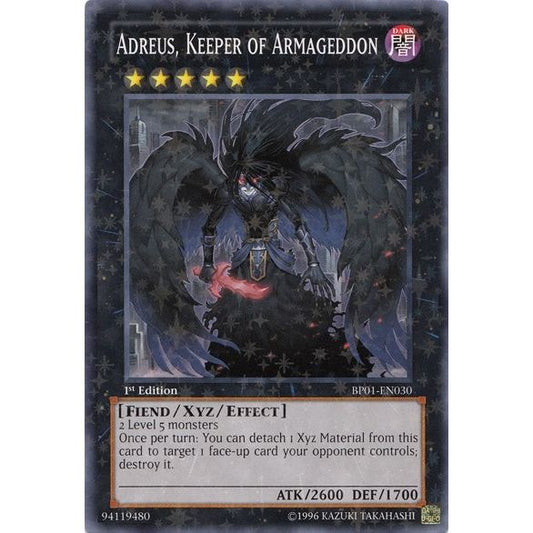 Image for Adreus, Keeper of Armageddon (Starfoil) (BP01-EN030) (BP01) - YuGiOh