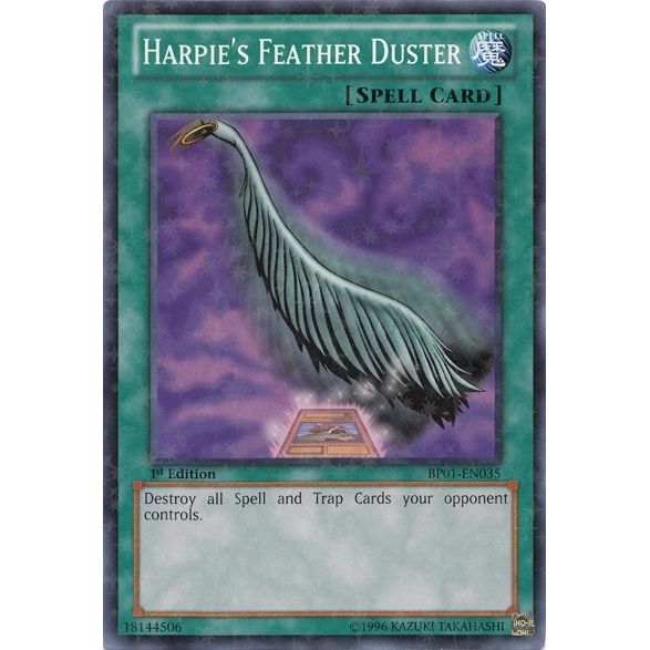 Image for Harpie's Feather Duster (Starfoil) (BP01-EN035) (BP01) - YuGiOh