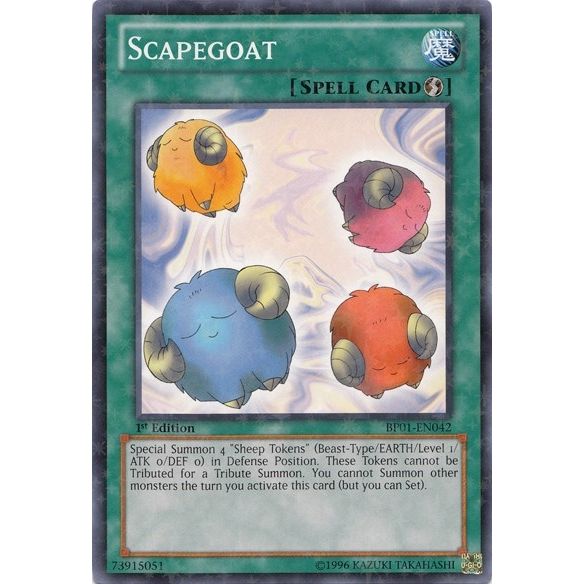 Image for Scapegoat (Starfoil) (BP01-EN042) (BP01) - YuGiOh