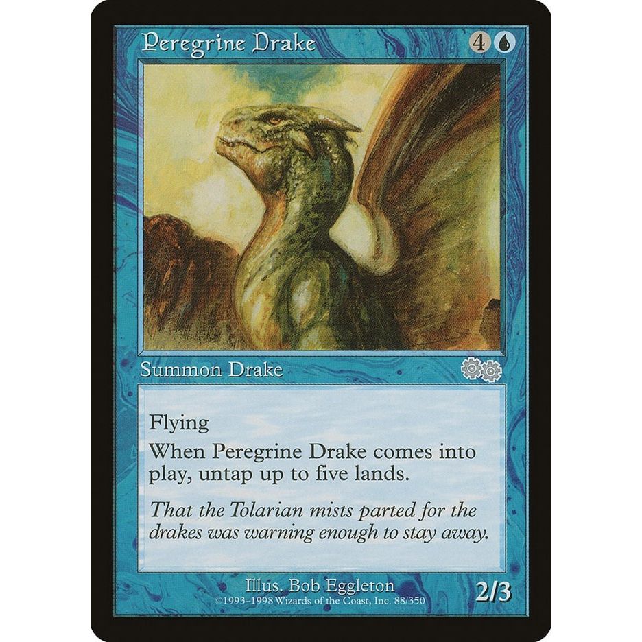Image for Peregrine Drake (88) (USG) - Magic: The Gathering