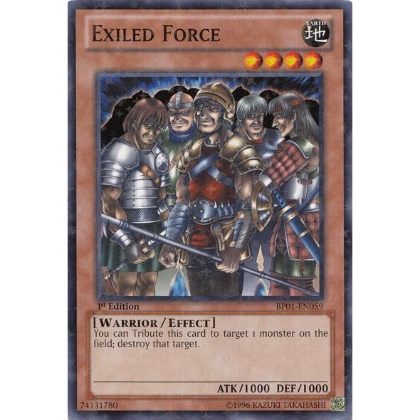 Image for Exiled Force (Starfoil) (BP01-EN059) (BP01) - YuGiOh