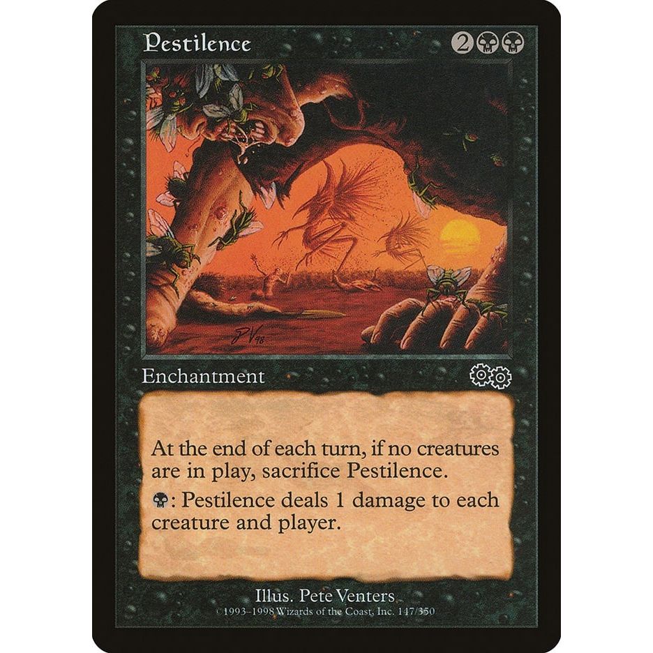 Image for Pestilence (147) (USG) - Magic: The Gathering