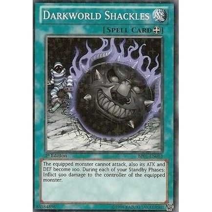 Image for Darkworld Shackles (Starfoil) (BP01-EN083) (BP01) - YuGiOh