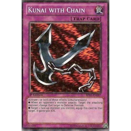 Image for Kunai with Chain (Starfoil) (BP01-EN087) (BP01) - YuGiOh