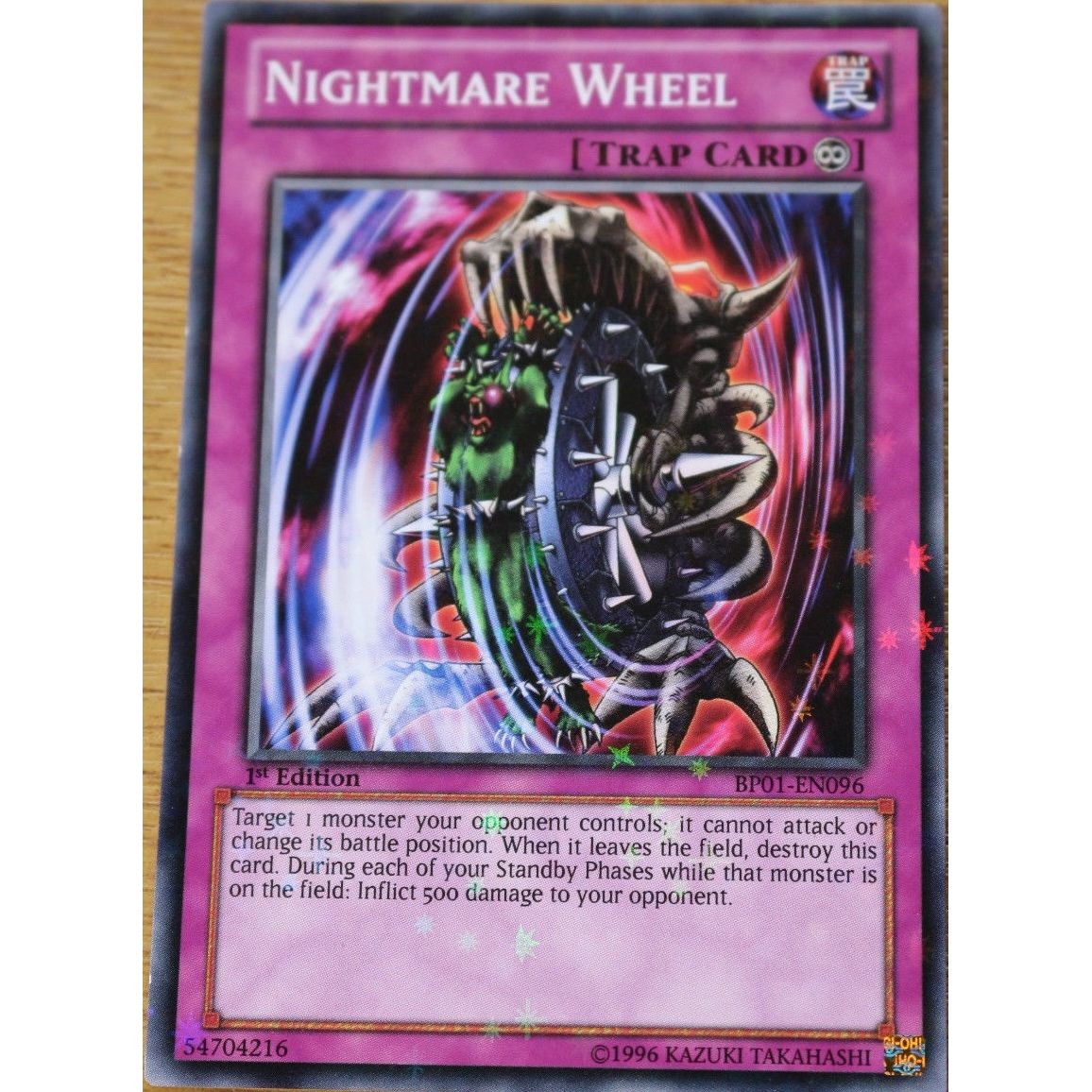 Image for Nightmare Wheel (Starfoil) (BP01-EN096) (BP01) - YuGiOh