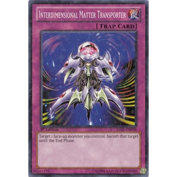 Image for Interdimensional Matter Transporter (Starfoil) (BP01-EN098) (BP01) - YuGiOh