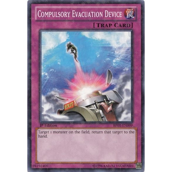 Image for Compulsory Evacuation Device (Starfoil) (BP01-EN099) (BP01) - YuGiOh