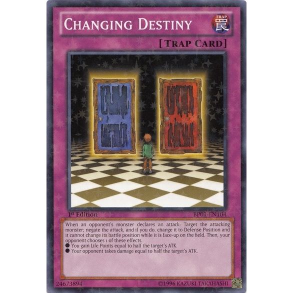 Image for Changing Destiny (Starfoil) (BP01-EN104) (BP01) - YuGiOh