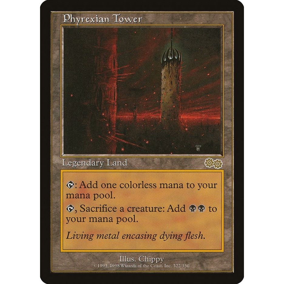 Image for Phyrexian Tower (322) (USG) - Magic: The Gathering