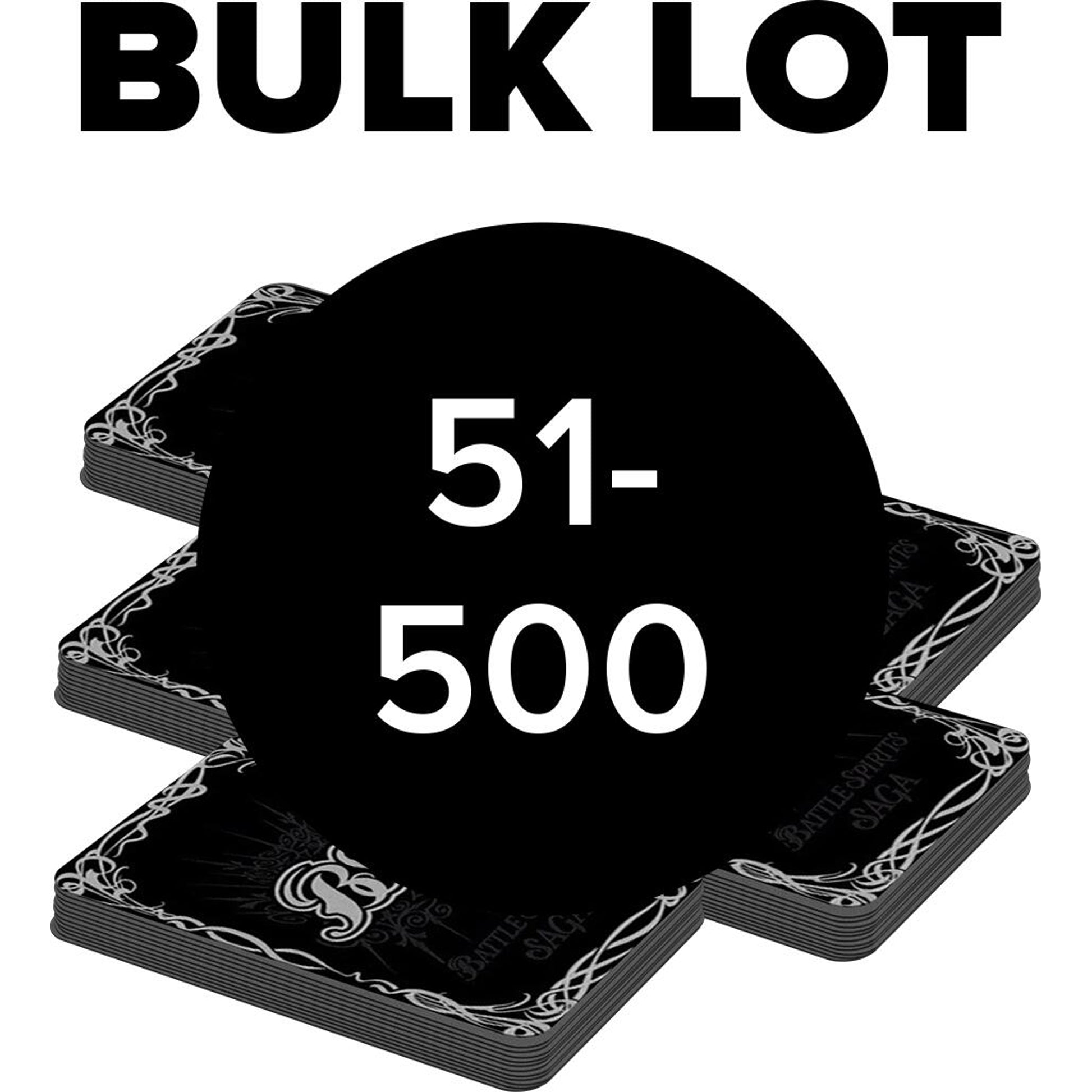 Image for 51 - 500 Battle Spirits Saga Bulk Card Lot - Bulk Lots