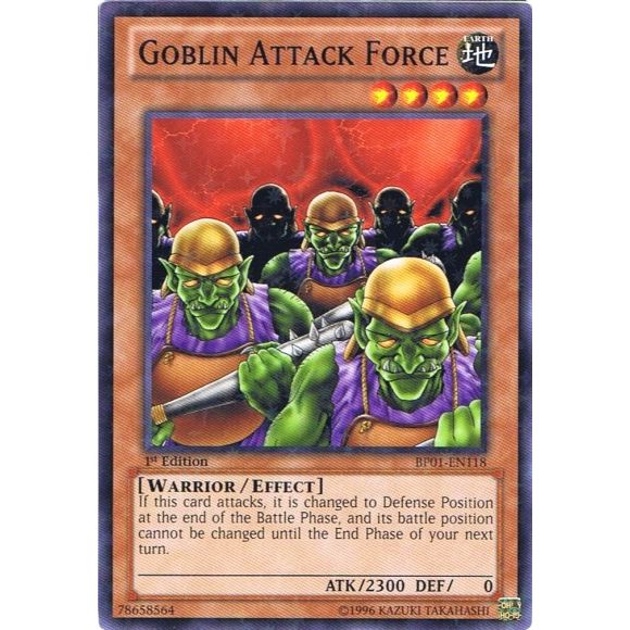 Image for Goblin Attack Force (Starfoil) (BP01-EN118) (BP01) - YuGiOh