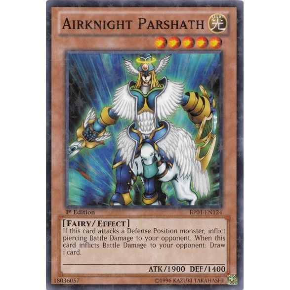 Image for Airknight Parshath (Starfoil) (BP01-EN124) (BP01) - YuGiOh