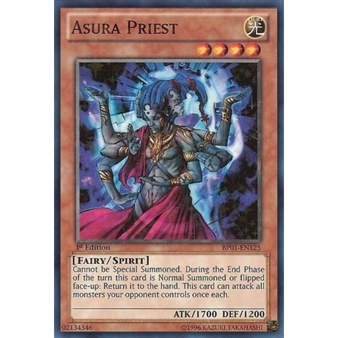 Image for Asura Priest (Starfoil) (BP01-EN125) (BP01) - YuGiOh