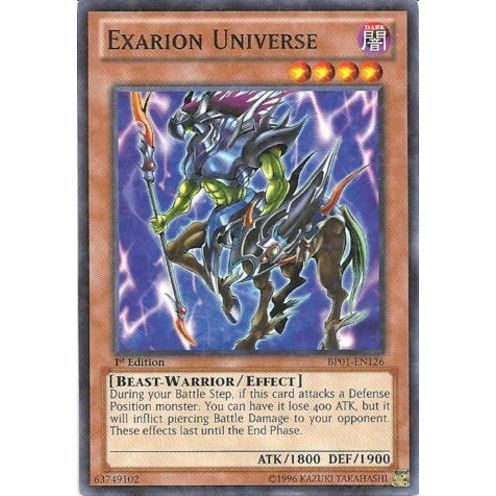 Image for Exarion Universe (Starfoil) (BP01-EN126) (BP01) - YuGiOh