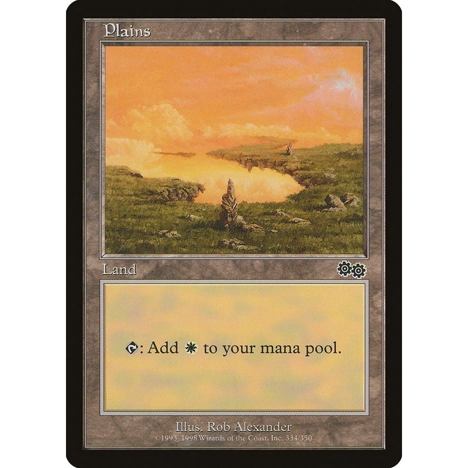 Image for Plains (334) (334) (USG) - Magic: The Gathering