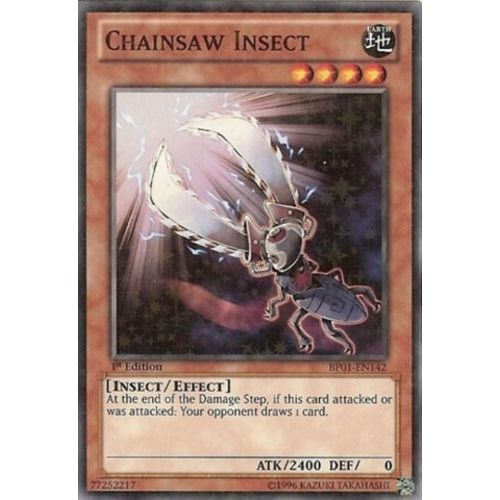 Image for Chainsaw Insect (Starfoil) (BP01-EN142) (BP01) - YuGiOh
