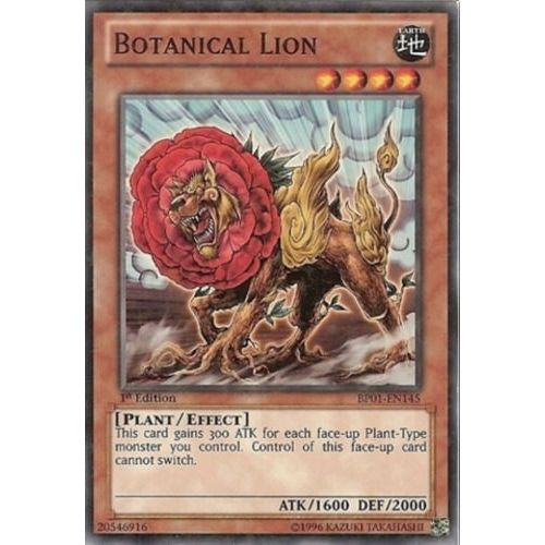 Image for Botanical Lion (Starfoil) (BP01-EN145) (BP01) - YuGiOh