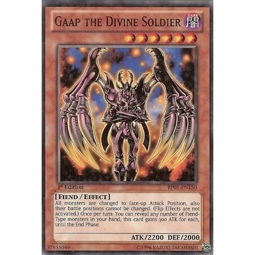 Image for Gaap the Divine Soldier (Starfoil) (BP01-EN150) (BP01) - YuGiOh