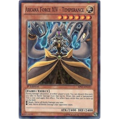 Image for Arcana Force XIV - Temperance (Starfoil) (BP01-EN151) (BP01) - YuGiOh