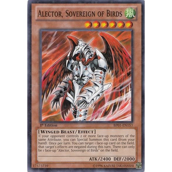 Image for Alector, Sovereign of Birds (Starfoil) (BP01-EN153) (BP01) - YuGiOh