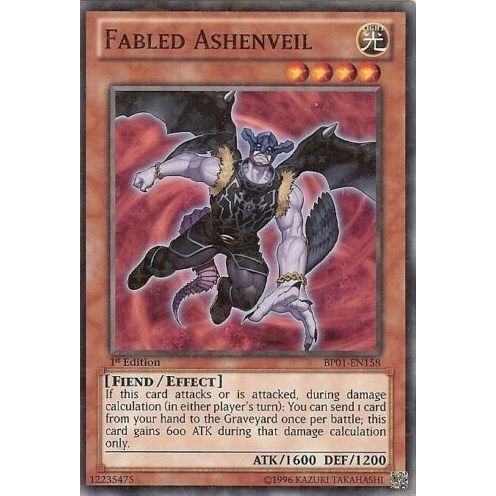 Image for Fabled Ashenveil (Starfoil) (BP01-EN158) (BP01) - YuGiOh