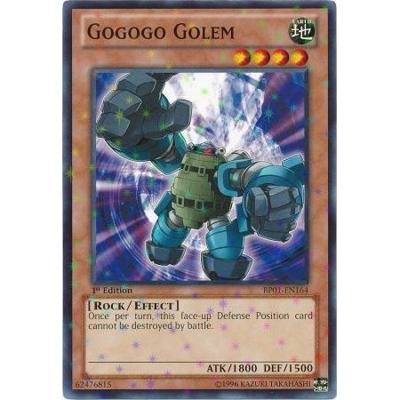 Image for Gogogo Golem (Starfoil) (BP01-EN164) (BP01) - YuGiOh