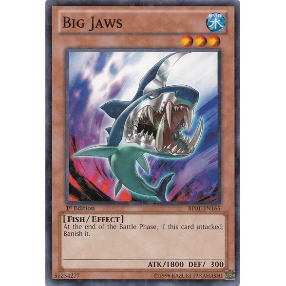 Image for Big Jaws (Starfoil) (BP01-EN165) (BP01) - YuGiOh