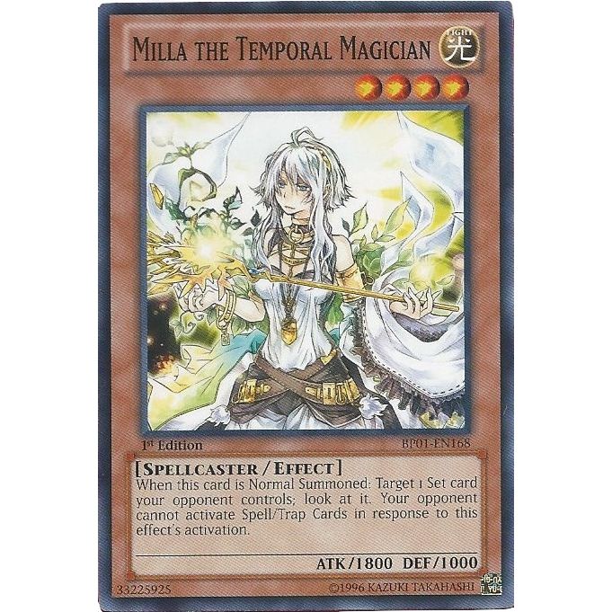 Image for Milla the Temporal Magician (Starfoil) (BP01-EN168) (BP01) - YuGiOh
