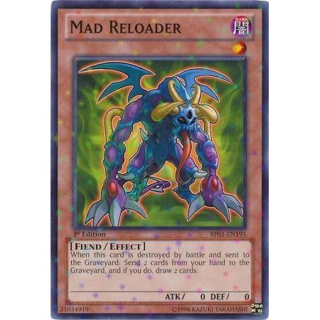 Image for Mad Reloader (Starfoil) (BP01-EN195) (BP01) - YuGiOh
