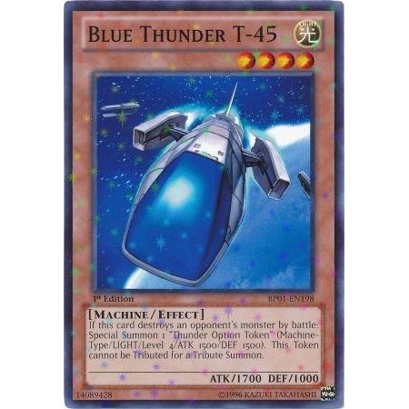 Image for Blue Thunder T-45 (Starfoil) (BP01-EN198) (BP01) - YuGiOh