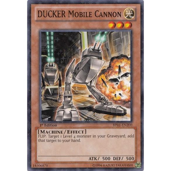 Image for DUCKER Mobile Cannon (Starfoil) (BP01-EN200) (BP01) - YuGiOh